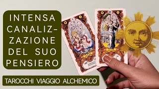 INTENSA CANALIZZAZIONE DEL SUO PENSIERO ❣️ tarocchi tarot love viral video interattivo amore [upl. by Wolford]