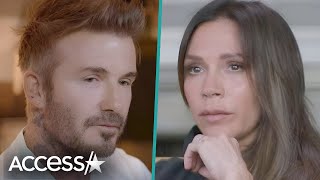 David amp Victoria Beckham ADDRESS His Alleged Affair In Netflix Doc [upl. by Naujit]