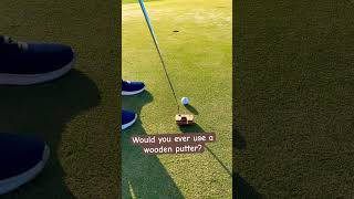 This Wooden Putter is BEAUTIFUL [upl. by Katherina334]