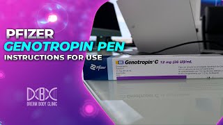 Pfizer Genotropin HGH Pen Activation  Instructions for use [upl. by Sloane]