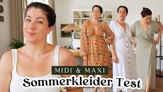 SOMMERKLEIDER im TEST  Midi amp Maxi im Vergleich  Was sind meine Favoriten für 2023  Live Try On [upl. by Ttocs840]