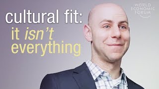 Adam Grant Cultural Fit Holds Us Back [upl. by Morita]