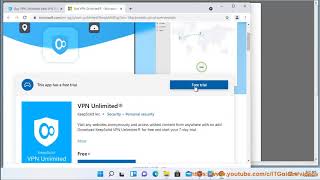 Download install amp set up KeepSolid VPN Unlimited on Windows 1110 [upl. by Nanaek]