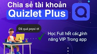 ↱Part 2↲ share quizlet plus account for free  Thẻ Ghi Nhớ Hỗ Trợ AI [upl. by Lekar796]