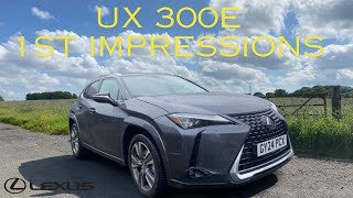 2024 Lexus UX 300e First Impressions [upl. by Gnoh]