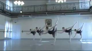 Vaganova Ballet Academy class exam [upl. by Annoyt110]