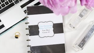 How to Make Your Own Planner [upl. by Abebi]