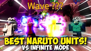 New Best Naruto Units vs Infinite Mode in ASTD OP or Disrespected [upl. by Lipkin96]