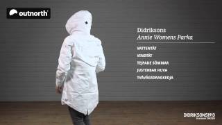 Didriksons Annie Womens Parka  Outnorth Demo [upl. by Cox474]