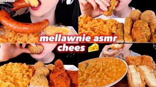 mellawnie asmr cheese noddle🧀asmres [upl. by Syhr]