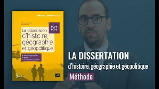 Méthodologie de la dissertation d’histoire géographie et géopolitique  Florian Louis [upl. by Strepphon]