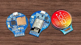 Roundy  Round LCD Board based on RP2040ESP 12E [upl. by Eisac]