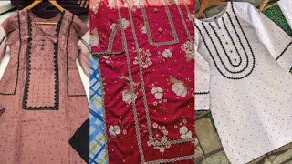 Very Stylish Winter Dress Design With LacePrinted Suit Design With Lace New Dress Design 20242025 [upl. by Ahsaeyt]