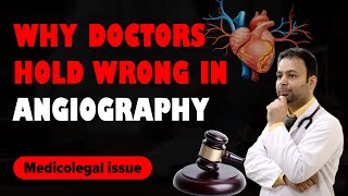 what wrong happened during angio why doctors held negligent medicolegal case by law and doctor [upl. by Polik]