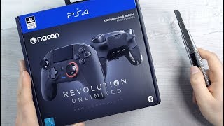 Trash or Premium Unboxing the NACON Revolution Unlimited Pro PS4 Controller [upl. by Ellebana]