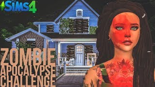 Zombies Took Over  THE SIMS 4  ZOMBIE APOCALYPSE CHALLENGE Pt 1 [upl. by Archaimbaud]