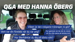 QampA med Hanna Öberg [upl. by Devan663]