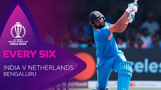 Every Six in Indias 410  CWC 2023 [upl. by Ettenan]