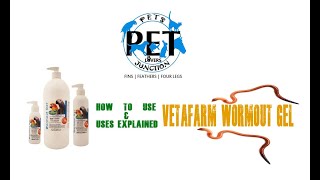 How to use Vetafarm Wormout Gel and uses and benefits explained  Petsjunction [upl. by Dowdell650]