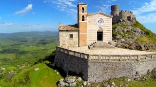 TOLFA LA ROCCA FRANGIPANE RIPRESA DA DRONE [upl. by Erdnoed592]