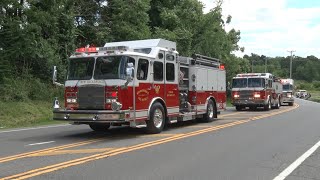 New HackensackNY Fire Company 75th Anniversary Parade 6824 [upl. by Balfore]