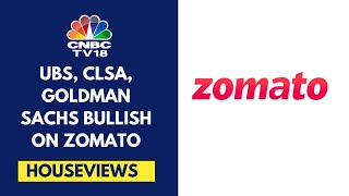 Brokerages Bullish On Zomato Zomatos Market Share Is Now At 5657 Says Goldman Sachs  CNBC TV18 [upl. by Atinuahs]