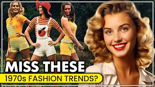 10 Forgotten 1970s Fashion Trends That Need a Comeback [upl. by Normandy324]