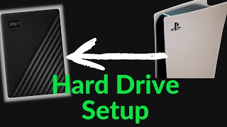 External Hard Drive set up guide for PS4 and PS5 [upl. by Sorce]