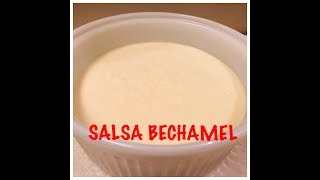 SALSA BECHAMEL RECETA FACIL [upl. by Onder]