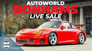 Bonhams Autoworld Sale auction live stream [upl. by Yoc]