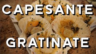 Capesante gratinate [upl. by Ditter]