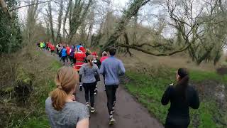 Rickmansworth parkrun 284  December 25th 2023 full [upl. by Kcirtemed]