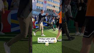 Elfer Schießen VS FUSSBALL LEGENDE 👑⚽️😨 shorts jannikfreestyle [upl. by Marolda]