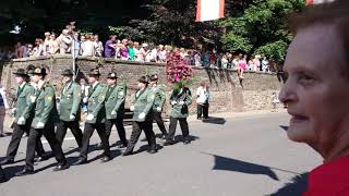 Aufzug zur Parade Schützenfest Hemmerden 2013 [upl. by Euseibbob]