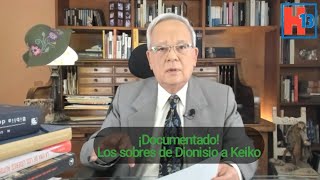 Documentado Los sobres de Dionisio a Keiko hildebrandtensustreceOficial [upl. by Philine]