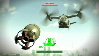 Big Boy vs Vertibird  Fallout 4 [upl. by Sirod]