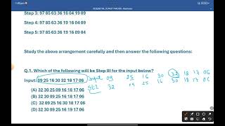 Sequential output tracing  Important for JKP constable SSC CGL banking amp other competitive exams [upl. by Tarrel646]