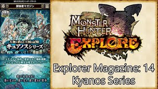 MHXR Explorer Magazine Kyanos Series [upl. by Ellekcir]