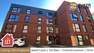 Lettings【Birmingham】Jewel Court  1st floor  Central Location  1b1b [upl. by Rehtse]