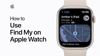 How to use Find My on Apple Watch  Apple Support [upl. by Urbannal]