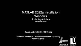 Matlab Installation on Windows R2022a with Arduino [upl. by Sykes708]