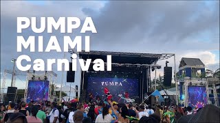 Soca Artist Pumpa Performing live at Miami Carnival 2024  Caribbean Soca Event [upl. by Voleta380]