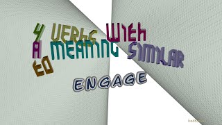 engage  9 verbs meaning engage sentence examples [upl. by Oba]