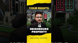 पड़ोसियों की property में पूरा अधिकार🫵 Neighbour cannot sell property to others⚖️ mkslegalventures [upl. by Snehpets]