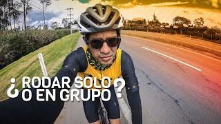 ¿Rodar en bicicleta SOLO o en GRUPO ¿Qué opinan ustedes [upl. by Mira]