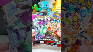 Scarlet amp Violet VS Sword amp Shield Pokemon Booster Pack Battle 😬 pokemoncards pokemontcg [upl. by Mitchiner]