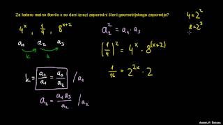 Geometrijsko zaporedje 2 [upl. by Oos855]