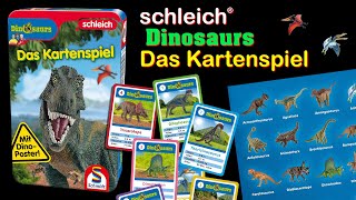 Schleich ® Dinosaurs  Das Kartenspiel  Trumpf amp Quartett Spiel mit Dinosaurier  Poster [upl. by Brazee]