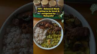 Balanced Meals for Malayalis factsoverfear malayalinutritionist balanceddiet nutritioneducation [upl. by Adnorat]