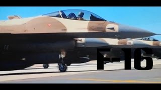 Moroccan F16 Atlas Falcon  RMAF F16 block 52  2014  HD [upl. by Atinyl608]